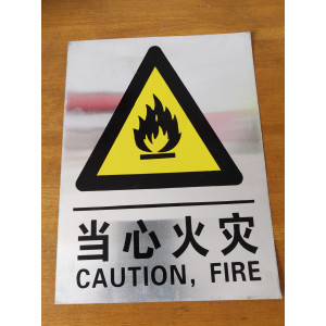 当心火灾